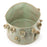 Roses Crafted Decorative Pot <br> Pale Green <br> (Ø 33 x H 22.5) cm