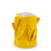 Tulips Crafted Round Vase <br> Bright Yellow <br> (Ø 17 x H 25) cm