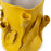 Tulips Crafted Round Vase <br> Bright Yellow <br> (Ø 17 x H 25) cm
