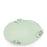 Roses Flat Dish on Stand <br> Light Green <br> (Ø 42 x H 10) cm