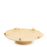 Roses Flat Dish on Stand <br> Pastel Yellow <br> (Ø 42 x H 9) cm