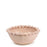 Flower Round Bowl <br> Nude <br> (Ø 32 x H 12.5) cm