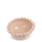 Flower Round Bowl <br> Nude <br> (Ø 32 x H 12.5) cm