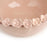 Flower Round Bowl <br> Nude <br> (Ø 32 x H 12.5) cm