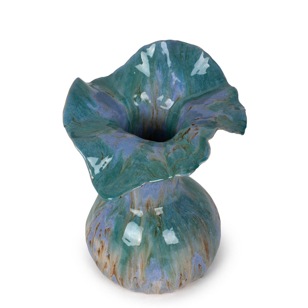 Ceramic Vase <br> (L 29 x W 26 x H 33) cm