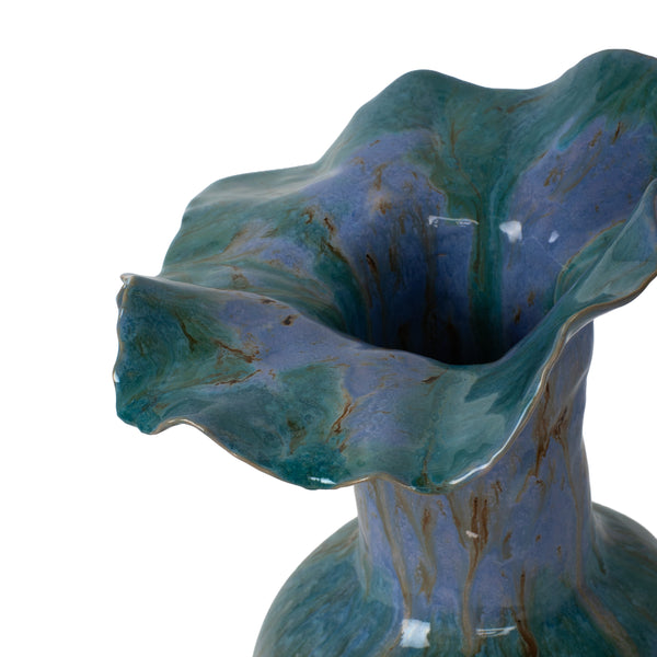 Ceramic Vase <br> (L 29 x W 26 x H 33) cm