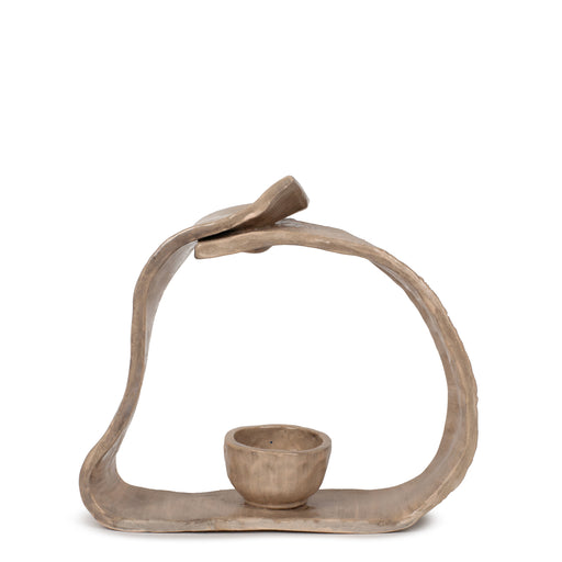 Ceramic Vase <br> (L 33 x W 9 x H 30) cm