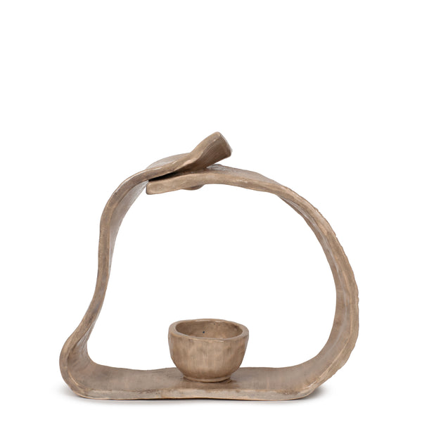 Ceramic Vase <br> (L 33 x W 9 x H 30) cm