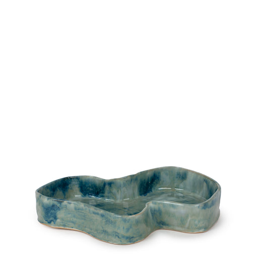 Ceramic Bowl <br> (L 33 x W 24 x H 5) cm