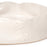 Rough Round Dish <br> White <br> (Ø 36 x H 8) cm