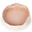 Rough Round Dish <br> White / Nude <br> (Ø 36 x H 8) cm
