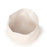 Rough Round Dish <br> White <br> (Ø 25 x H 13) cm