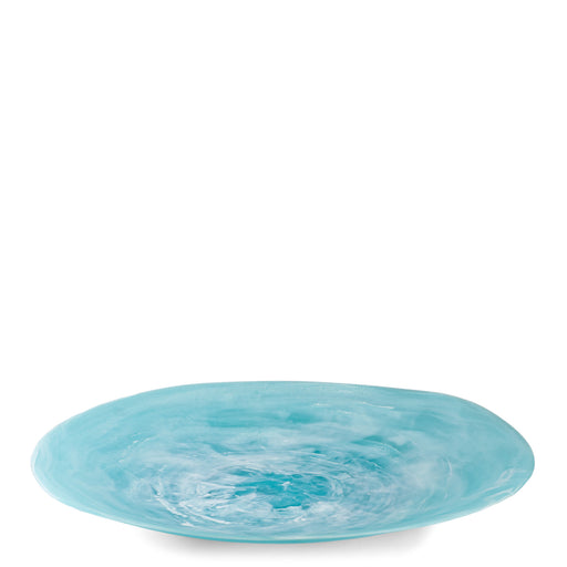 Everyday Platter <br>Aqua Swirl<br> (Ø 75 x H 10) cm