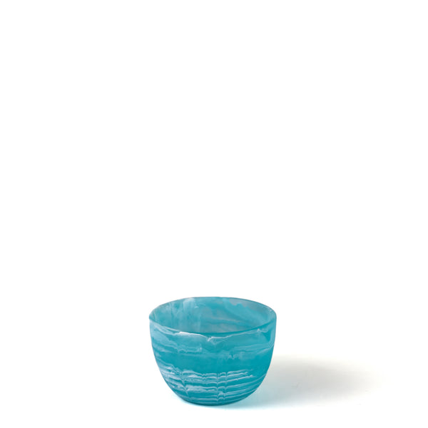 Deep Bowl <br> Aqua Swirl <br> (Ø 16 x H 11) cm