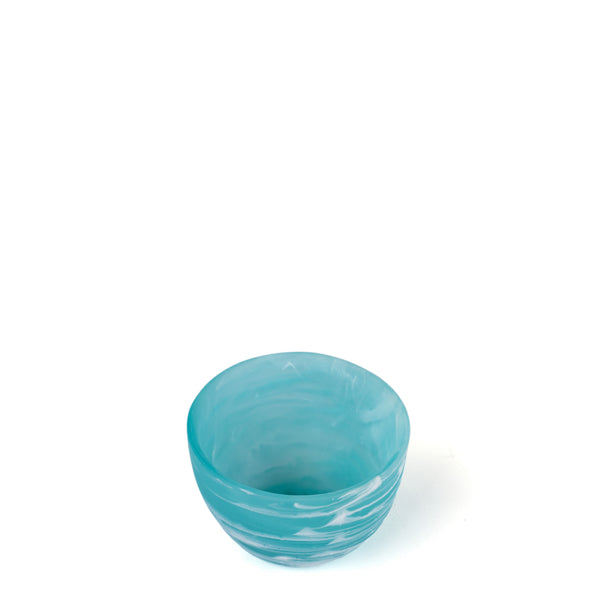 Deep Bowl <br> Aqua Swirl <br> (Ø 12 x H 8) cm