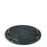 Marble Tray Round with Handle <Br> Green <br> (Ø 27 x H 1) cm