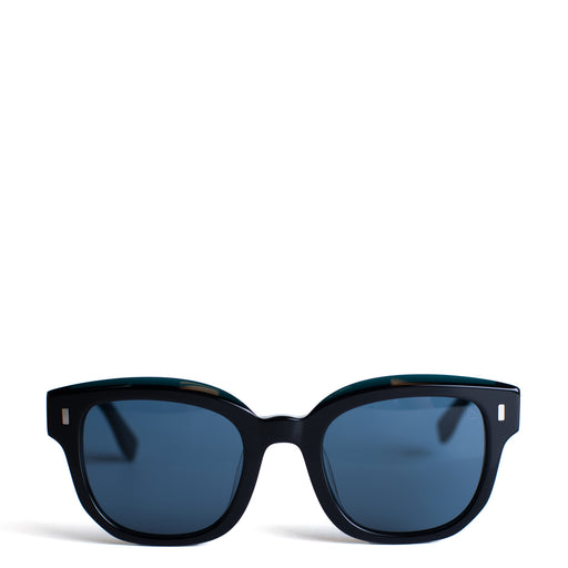 Lovelace Sunglasses <br> Black Petrol Frame <br> Smoke Lenses