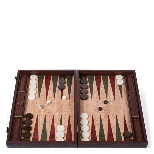 Natural Color Cork <br> Backgammon Set <br> (47 x 29) cm