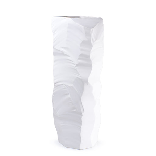 Artika 2 Ice Vase <br> White <br> (L 20 x W 20 x H 50) cm