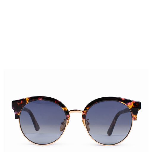 Eroica Sunglasses <br> Tortoiseshell Frame <br> Gradient Smoke Lenses