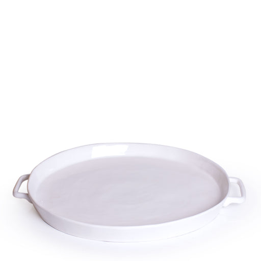 Platter with Handle
<br> (Ø 35 x H 4) cm