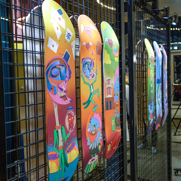 Skateboard Art <br> Love Is Mine