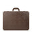 Dark Brown Crocodile <br> Backgammon Set with Handle <br> (L 52 x W 36) cm