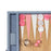 Denim Pink Wooden <br> Backgammon Set <br> (L 38 x W 24.5) cm