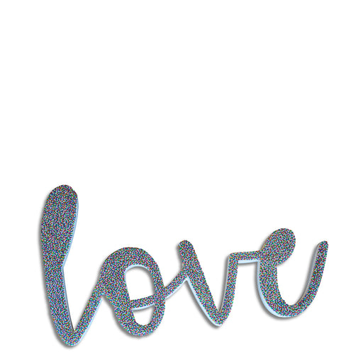 Love <br> (L 107 x H 60) cm