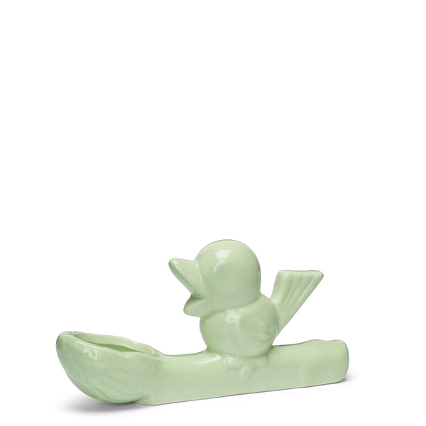 Flowerthief Vase <br> Mint Green <br> (L 16 x W 4 x H 8.5) cm