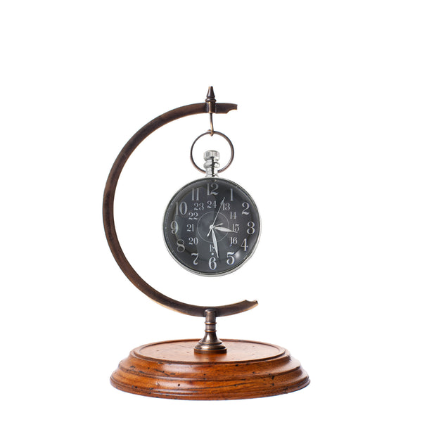 Eye of the Time Clock with Stand <br> (H 17.5) cm