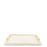 Foscari Tray with Chrome Handles <br> Cream <br> (L 50 x W 37) cm