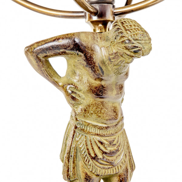 18th C. Atlas Armillary <br> (Ø 25.5 x H 56) cm