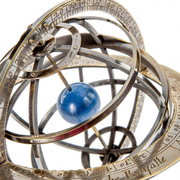 Bronze Armillary Dial <br> (Ø 18.5 x H 36.5) cm