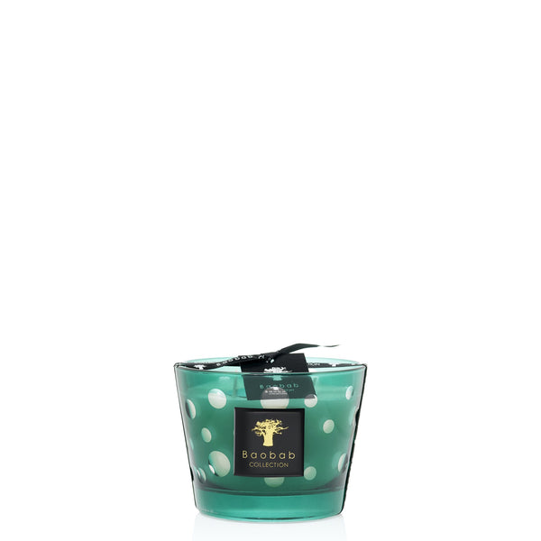 Green Bubbles Candle Basil, Rose, Musk Limited Edition (H 10) cm