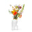 My Superhero Vase<br> Glossy White and 24 Carats Gold <br> (H 27.5) cm