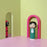 Masked Worker Kokeshi Doll <br>
Limited Edition <br>
(H 14.5) cm