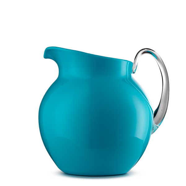 Enamel Palla Pitcher <br> Turquoise <br> 3 Liters