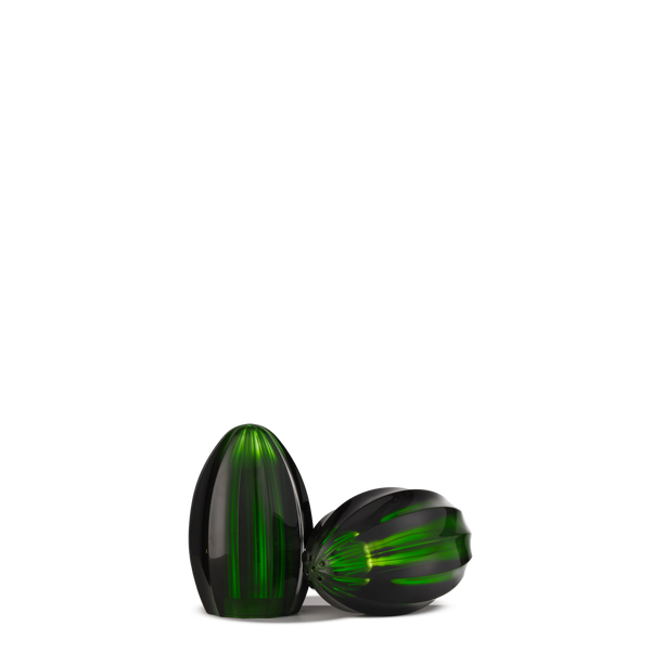 Bonnie & Clyde Salt and Pepper <br> Green <br> Set of 2