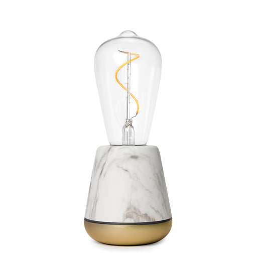 Humble One <br> Rechargeable Table Lamp <br> White Marble