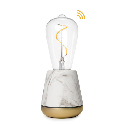 Humble One Smart <br> Rechargeable Table Lamp <br> White Marble