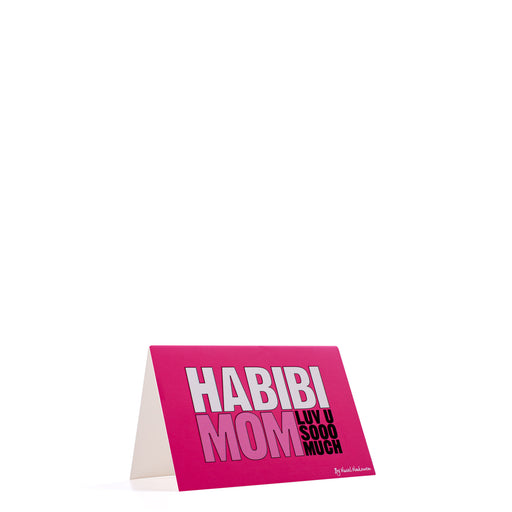 Habibi Mom Luv U Sooo Much <br>Greeting Card / Small