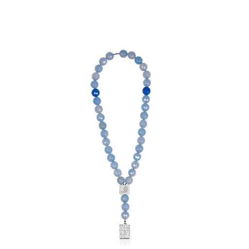 Sky Blue Agate Prayer Beads <br> 33 Beads