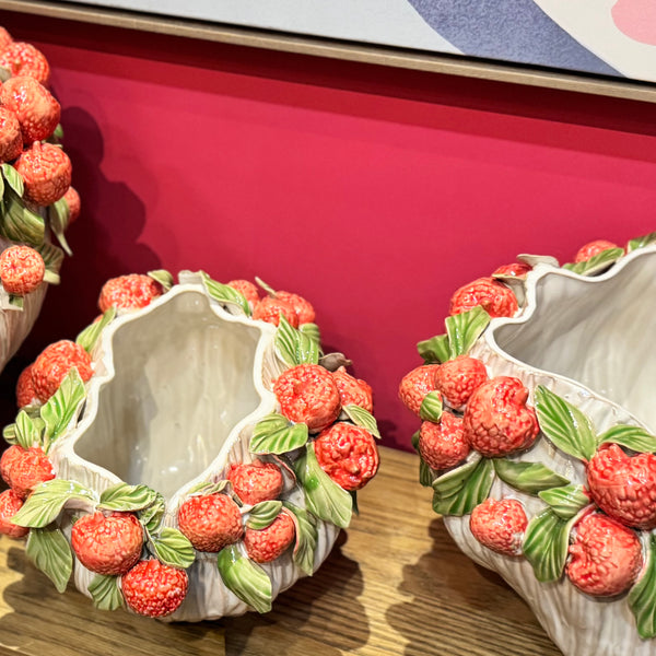 Strawberry Vase
<br> (Ø 26.5 x 24 x H 20) cm