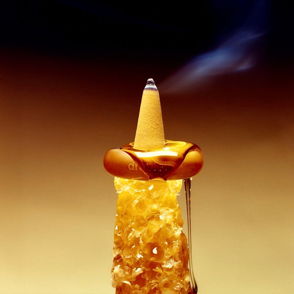 Happy: Honeysuckle Incense <br> Manuka + Peony