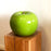 Apple Portuguese Faience <br> Green <br> (Ø 20 x H 16) cm