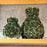 Roses Vase <br> Dark Green <br> (Ø 35 x H 52) cm