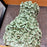 Roses Vase <br> 
Jade <br> 
(Ø 35 x H 52) cm