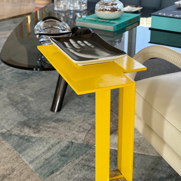 The Three Musketeers Table <br> Yellow <br> (L 25 x W 15 x H 55) cm