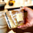 Sacred Trees Bounkani Candle <br>
Hazelnut Leaves, Green Fig, Sandalwood
<br> (H 10) cm